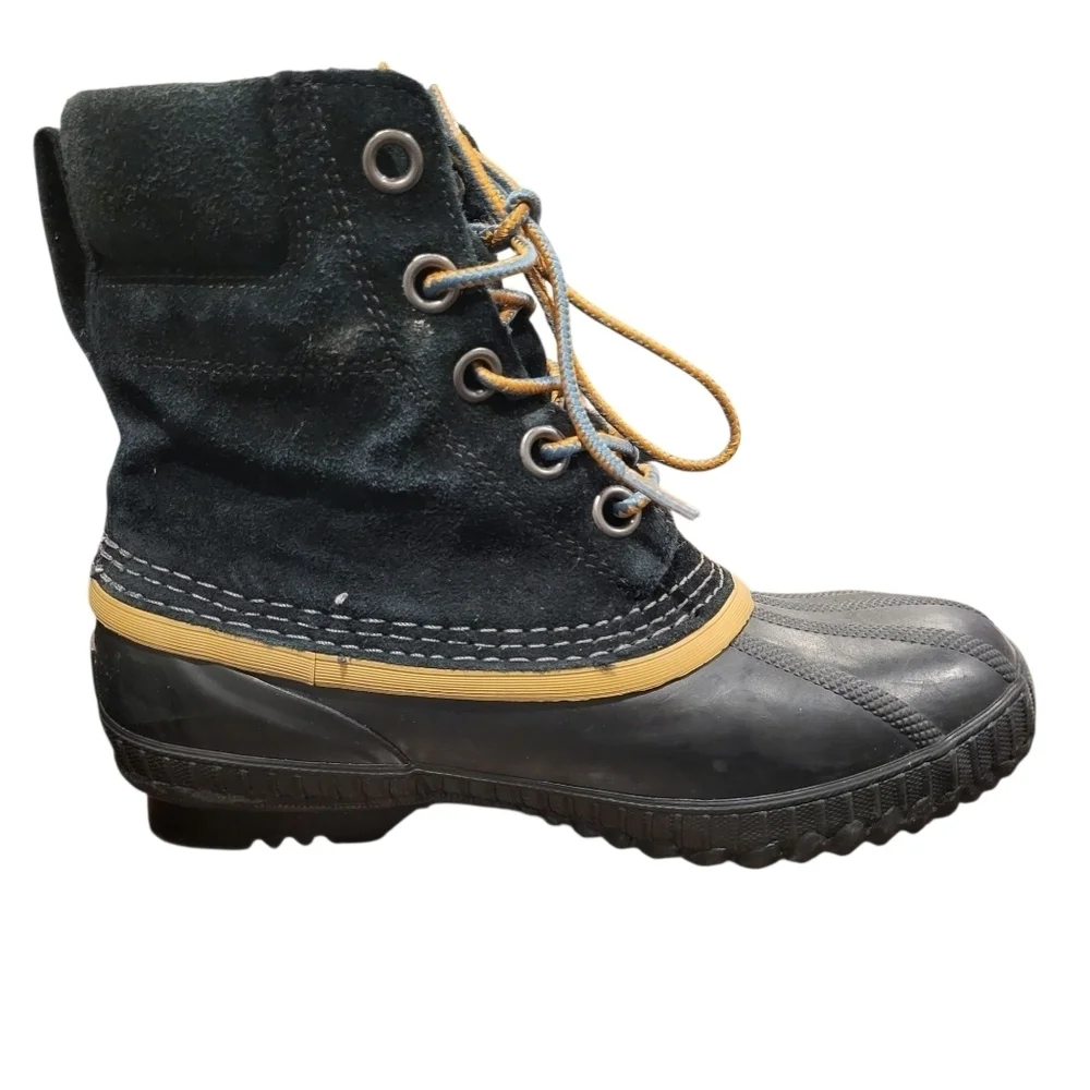 Sorel Boots Youth Cheyanne II Black US Size 4Y Wns 5.5-6